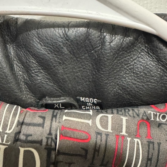 Fluid International Genuine Leather Coat  Elegant Black - Picture 8 of 8